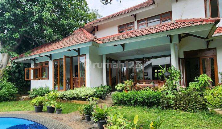 Dijual Rumah Kemang Halaman Luas Double Access 1