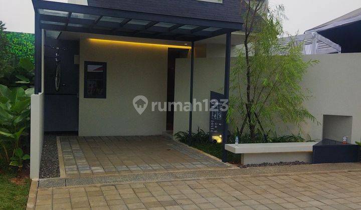 Rumah Resort Unik Dengan Taman Dalam Di Atang Sanjaya Bogor 1