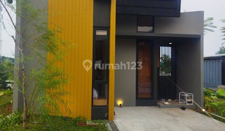 Rumah Nuansa Resort Dengan Taman Dalam Di Atang Sanjaya Bogor 1