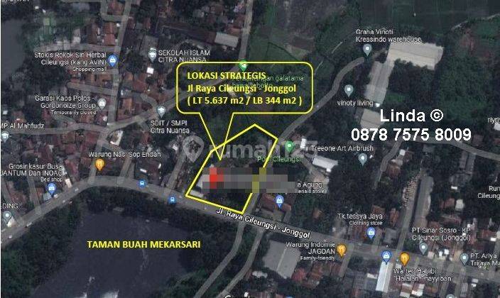 Turun Harga Tanah Komersil Transyogi Cileungsi Bogor Mekarsari 1