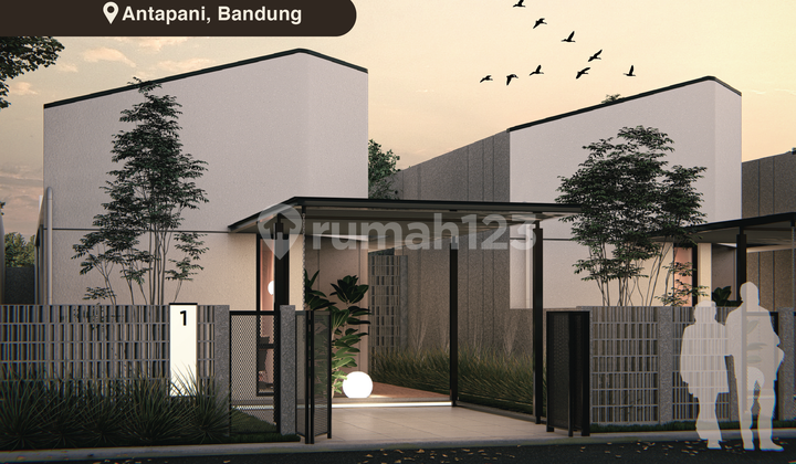 Dijual Rumah Baru Indent Tropical Modern Di Antapani, Kota Bandung