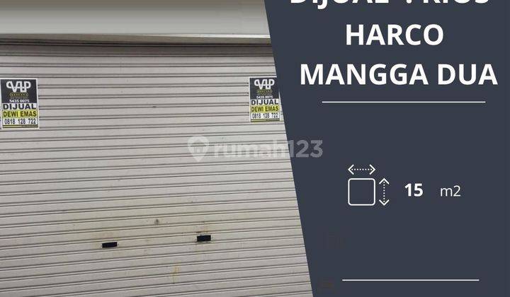 Dijual Cepat Unit Kios di Pusat Elektronik Harco Mangga Dua  1