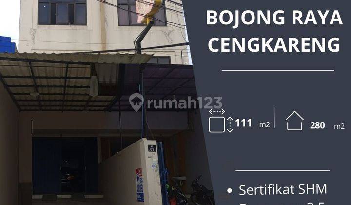 Dijual Cepat Unit Ruko di Bojong Raya Cengkareng Rawa Buaya Jakarta Barat 1