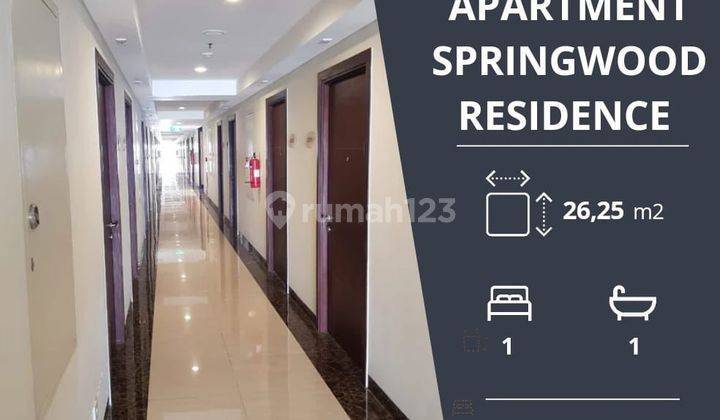 Dijual Cepat Springwood Residence Furnish Harga Nego Sampai Deal 1