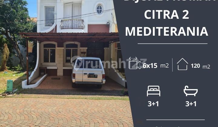 Dijual Cepat Rumah di Citra Garden 2 Hadap Selatan
