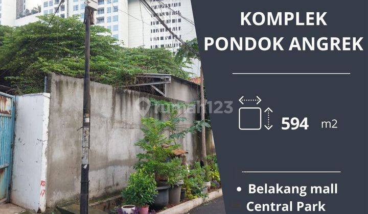 Dijual Cepat Hitung Tanah Saja di Komplek Pondok Anggrek Jakbar 1