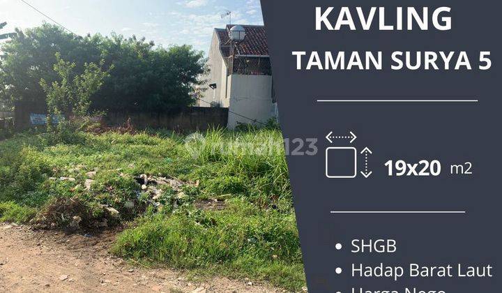 Dijual Cepat Tanah Kavling di Taman Surya 5 Cengkareng Jakarta Barat 1