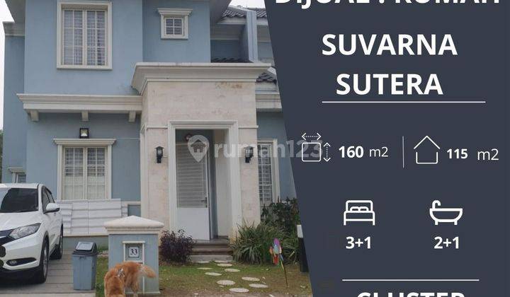 Dijual Cepat Unit Rumah di Suvarna Sutera Cluster Daru Harga Nego 1