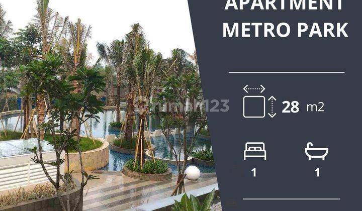 Dijual Cepat Unit Apartement di Metro Park Kebun Jeruk Unfurnish  1