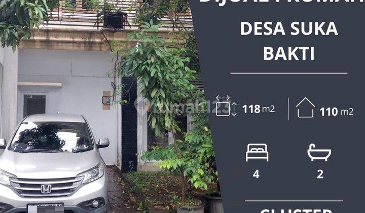 Dijual Cepat Unit Rumah di Cluster Grande Desa Suka Bakti C 1