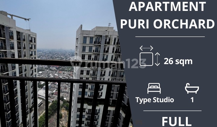 Dijual cepat unit apartement di puri orchard jakarta barat siap huni harga nego sampai deal  1