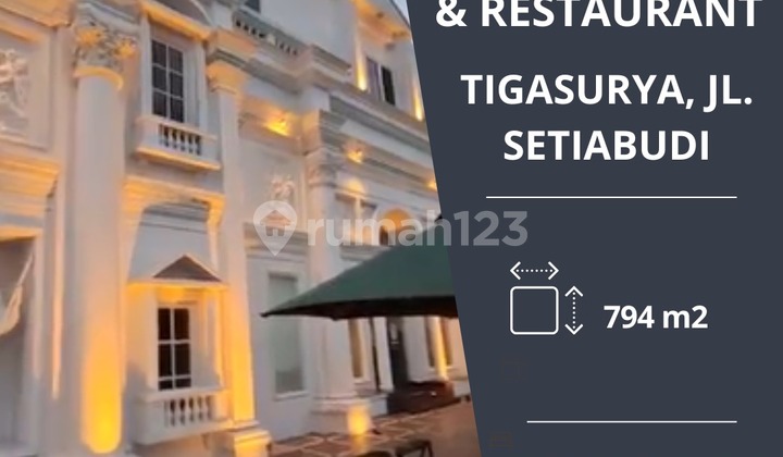 Dijual cepat resto dan cafe di jalan setia budi semarang good deal dan best invest 1