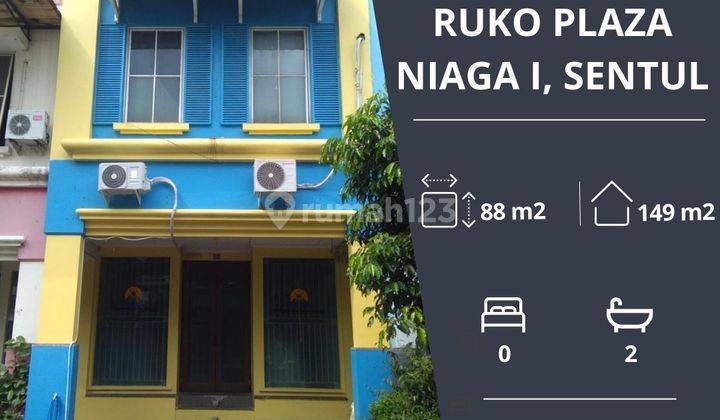 Dijual Cepat Unit Ruko di Plaza Niaga Sentul City Bogor  1