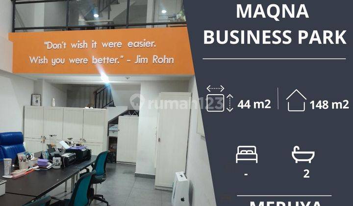 Dijual Cepat Unit Ruko Maqna di Meruya Ilir Kembangan Jakarta Barat 1