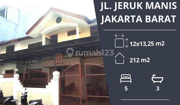 Dijual Cepat Unit Rumah di Duri Kepa Jeruk Manis Hadap Selatan  1