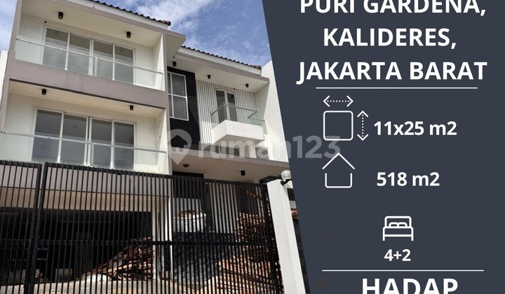 Dijual Cepat Rumah di Puri Gardena Kalideres Siap Huni Bebas Banjir Berada di Cluster Private