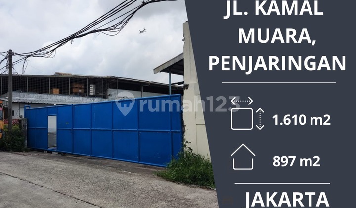 Dijual cepat gudang di kamal muara good deal dan best invest