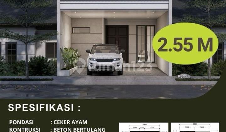 Dijual cepat rumah di puri permata mediterania cakep dan siap huni harga nego