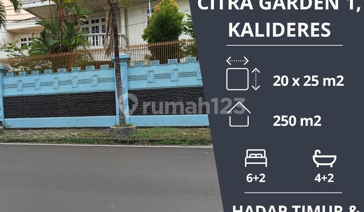Dijual cepat unit rumah di citra 1 garden boulevard posisi bagus dan hoek  1