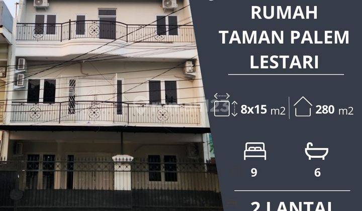 Disewakan Cepat Unit Rumah di Taman Palem Lestari 3 Lantai 1