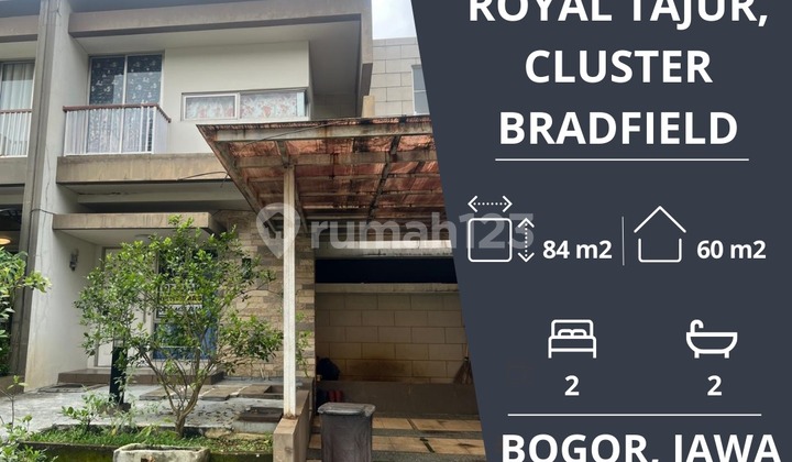 Dijual Cepat Unit Rumah di Royal Tajur Cluster Bradfield Harga Nego