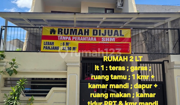 Dijual Rumah Petemon Sidomulyo Sawahan Surabaya