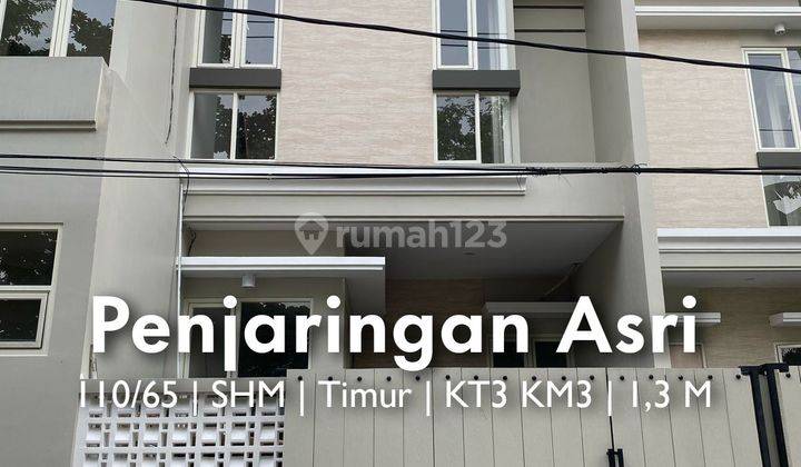 Rumah Minimalis Penjaringan Asri 2 Lantai SHM Baru Row Lebar 1