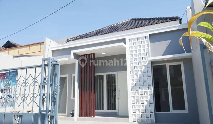 Rumah Minimalis Pondok Tjandra Indah SHM Siap Huni Dekat Toll 1