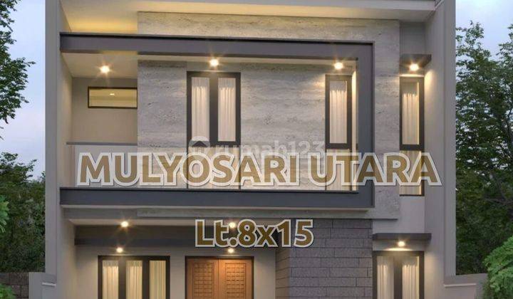 New Rumah Mulyosari 2 Lantai Shm Dkt Pakuwon City Its 2