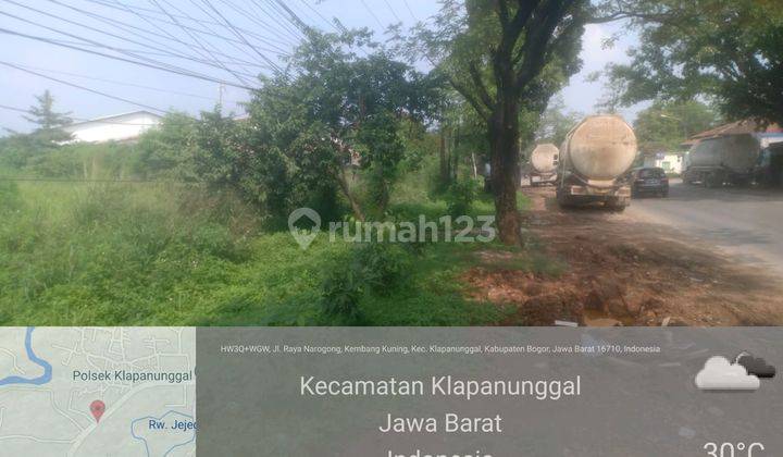 Dijual Tanah Di Pinggir Jalan Di Gn Putri Kab Bogor 1