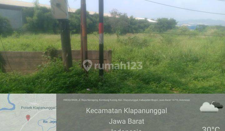 Dijual Tanah Di Pinggir Jalan Di Gn Putri Kab Bogor 2