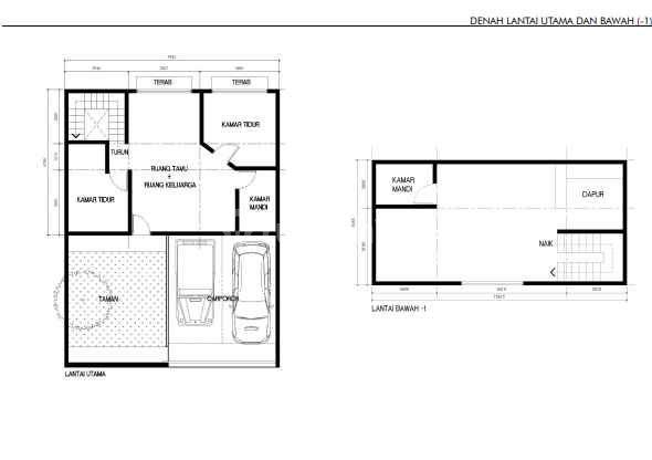 Rumah Siap Huni Downslope di Mainroad Dago Atas 2