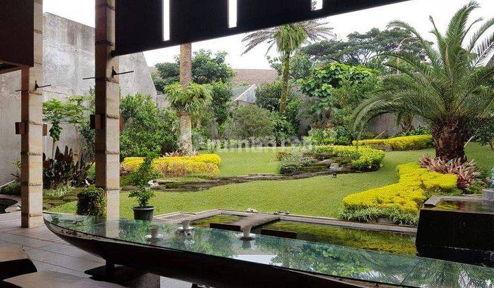 Rumah Lux Taman Luas View Keren Furnished Di Setra Duta Bandung  1