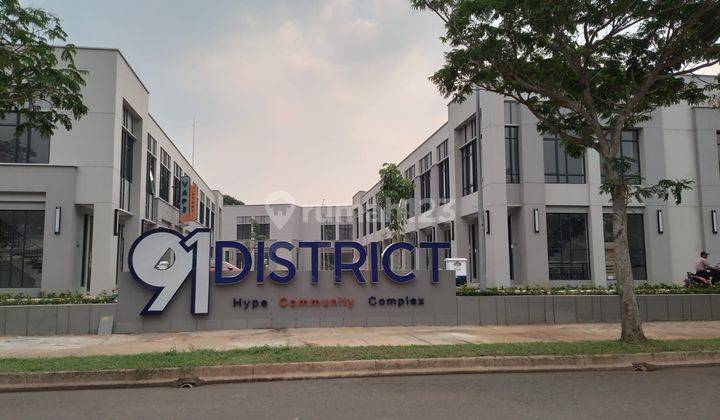 Dijual Ruko Siap Pakai Di District 91 Bsd City 2