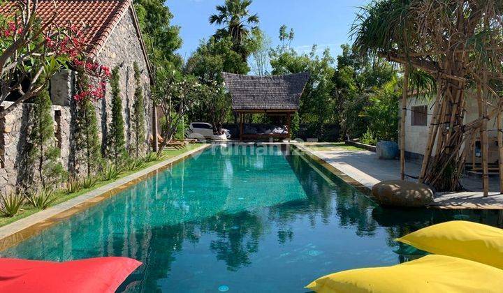 Villa di Pemuteran Beach ethnic style mountain view 4