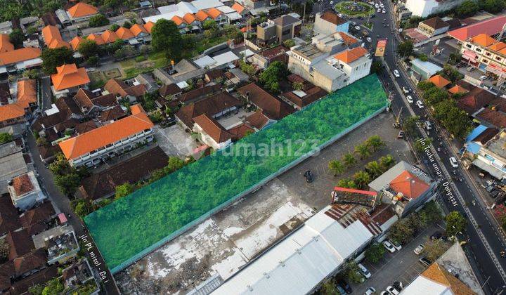 Tanah di Jalan Teuku Umar Simpang 6 Denpasar SHM 2