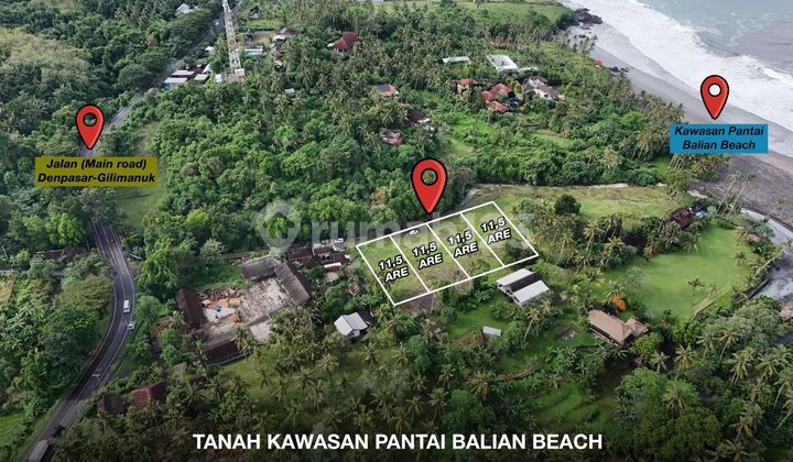 Tanah Balian Beach di Selemadeg Tabanan SHM