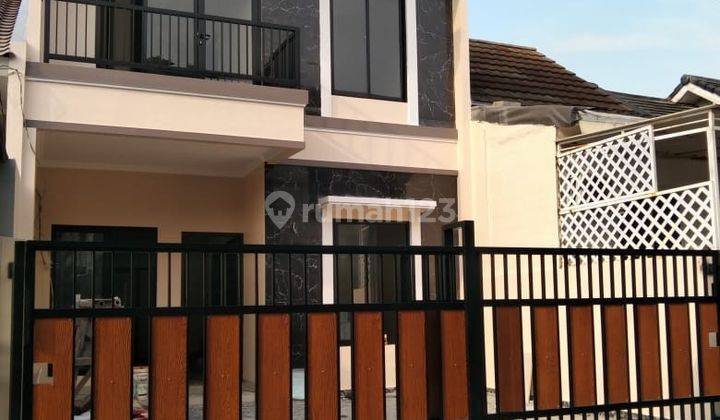 Rumah baru minimalis modern 2 lantai di Melati Mas 1