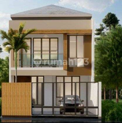 Rumah baru minimalis modern 2 lantai di Melati Mas 1