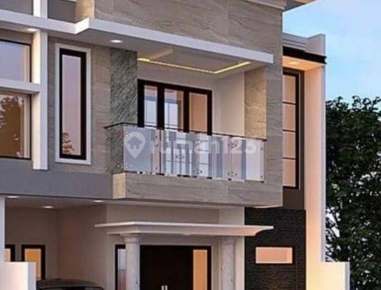 Rumah baru minimalis modern 2 lantai di Melati Mas 1