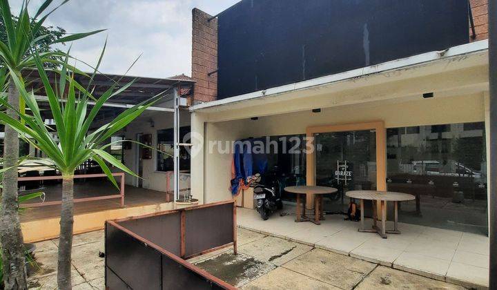 Rumah Hoek Jalan Utama Cocok Untuk Usaha Di Melati Mas 1