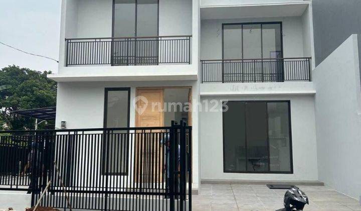 Rumah Baru Hoek Minimalus 2 Lantai Di Melati Mas 1