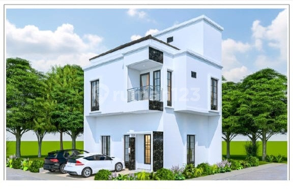 B S D Nusaloka - Corner House 2 1/2 Floors Strategically Located