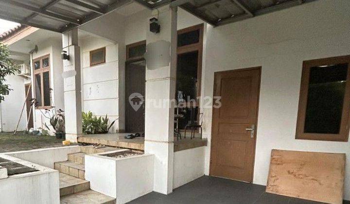 Rumah Siap Huni 1 Lantai Depan Taman Di Melati Mas 1