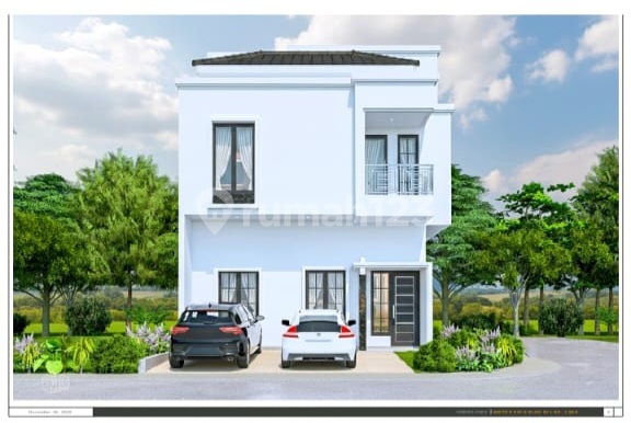 B S D Nusaloka - Corner House 2 1/2 Floors Strategically Located 2