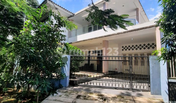 Melati Mas B S D- Rumah 2 Lantai L17x25.5 Depan Taman