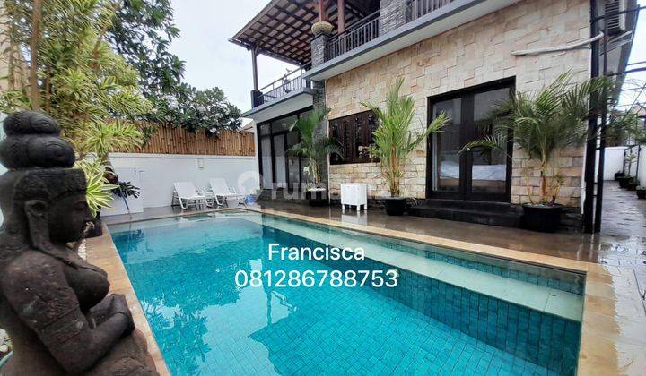 Beautiful Furnished Villa With Swimming Pool For Rent In Jimbaran 1