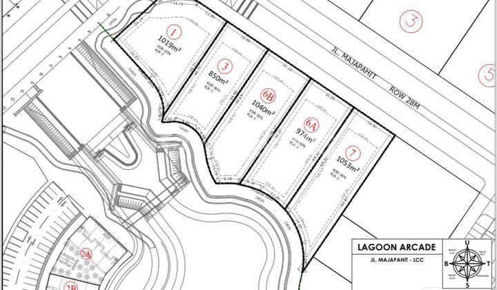 Dijual Komersil Luasan 850 m Lippo Cikarang Jalan Utama 