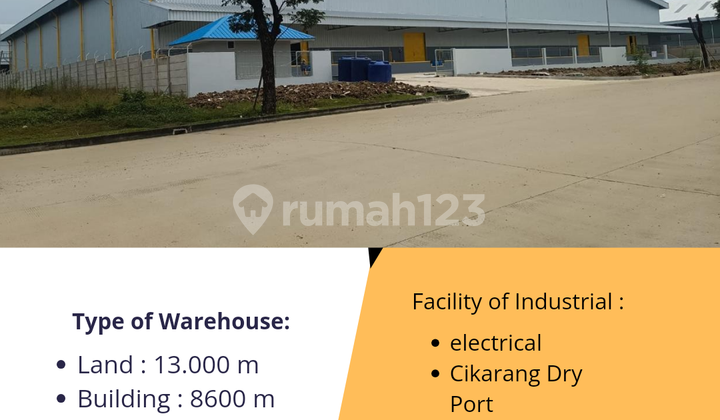 Disewakan Gudang Baru Strategis di Delta Silicon Lippo Cikarang