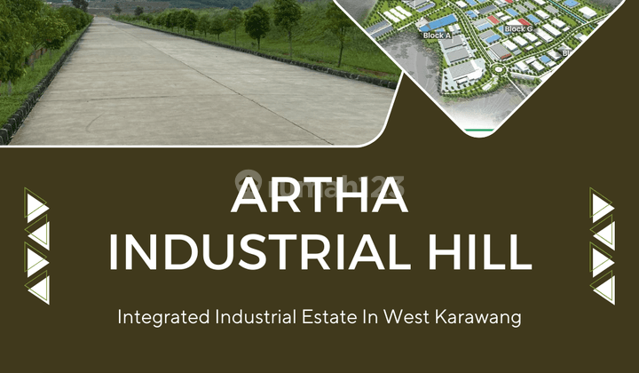 Dijual Tanah Industri Artha Hills Industrial Karawang Siap Bangun 1